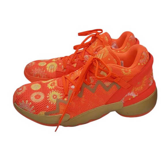 Adidas D.O.N. Donovan Mitchell Issue # 2 Explosives 2021 SZ 10 - Picture 4 of 16